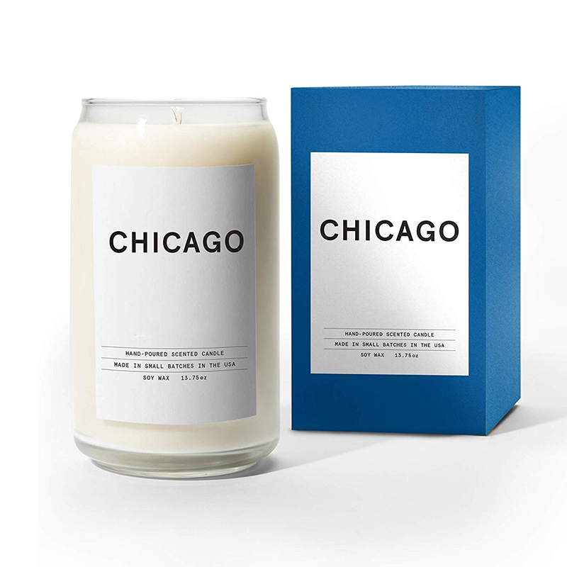 M&Scent オーガニックカスタマイズ セラミック ミルキー ウッドウィック キャンドル、キャンドル容器