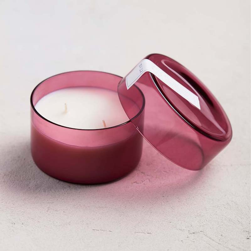 蓋が付いている贅沢な小さな注文のプライベートラベルのリラックスの香りの缶のキャンドル