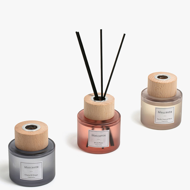 M&Scent 卸売高級プライベートラベル ガラスボトル リードディフューザーストッパー付き