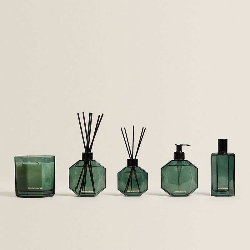 M&Scentカスタム工場プライベートラベルガラス瓶 天然ワックスの香りのキャンドル
