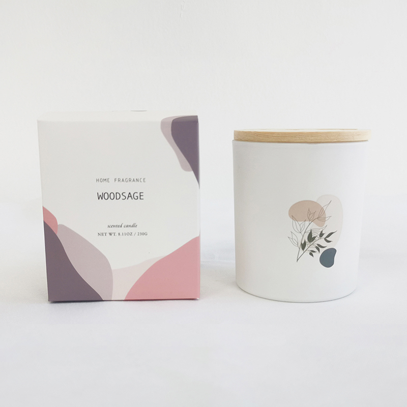 M&Scent 複数の高品質 100%天然アロマの香りのソイキャンドル、蓋付きガラス瓶入り