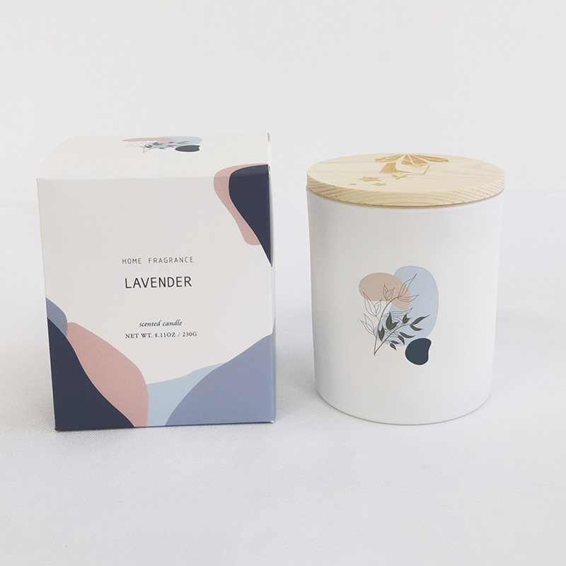 M&Scent 複数の高品質 100%天然アロマの香りのソイキャンドル、蓋付きガラス瓶入り