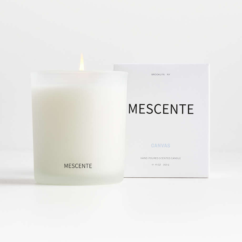 M&Scent 卸売高級プライベートラベル ソイワックスの香りのキャンドルボックス付き