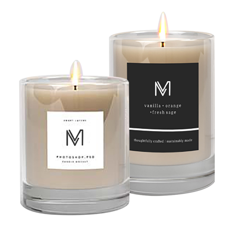 M&Scent 卸売工場直販高級プライベートラベル ソイワックスの香りのキャンドル、箱入りバルク