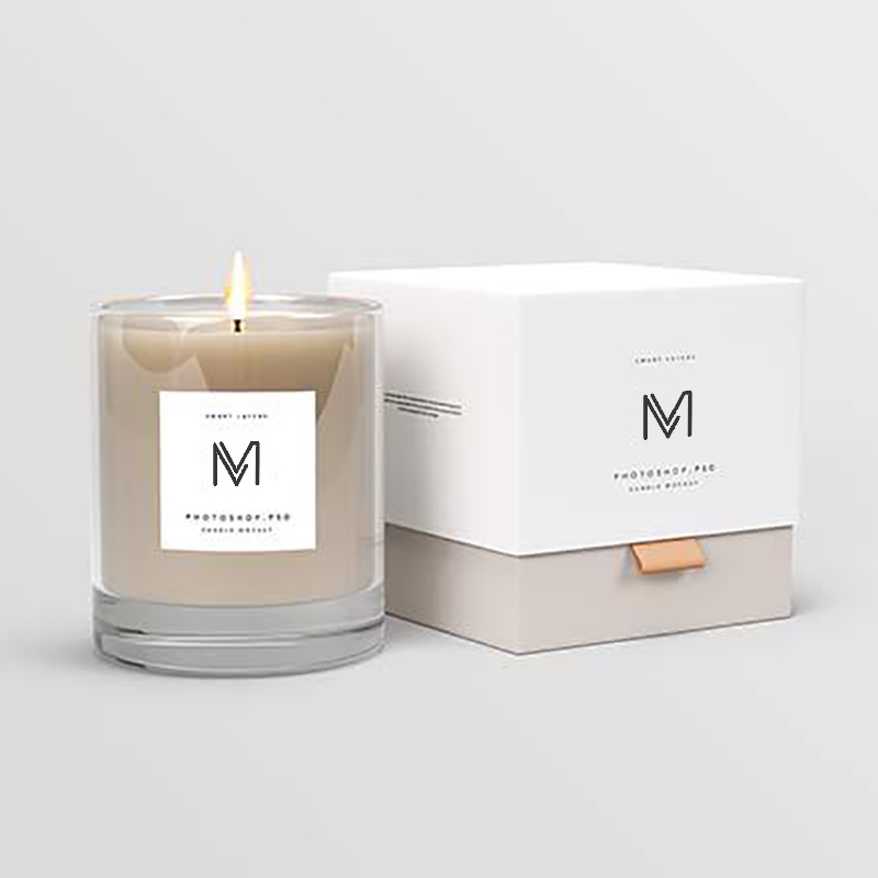 M&Scent 卸売工場直販高級プライベートラベル ソイワックスの香りのキャンドル、箱入りバルク