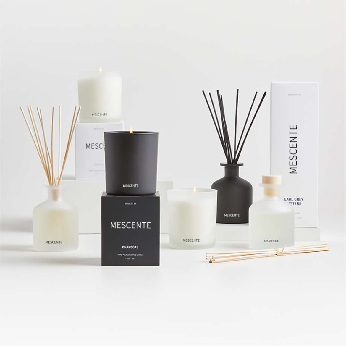 M&Scent 高級プライベートラベル パープルカラー アロマリードディフューザー ギフトセット ボックス付き