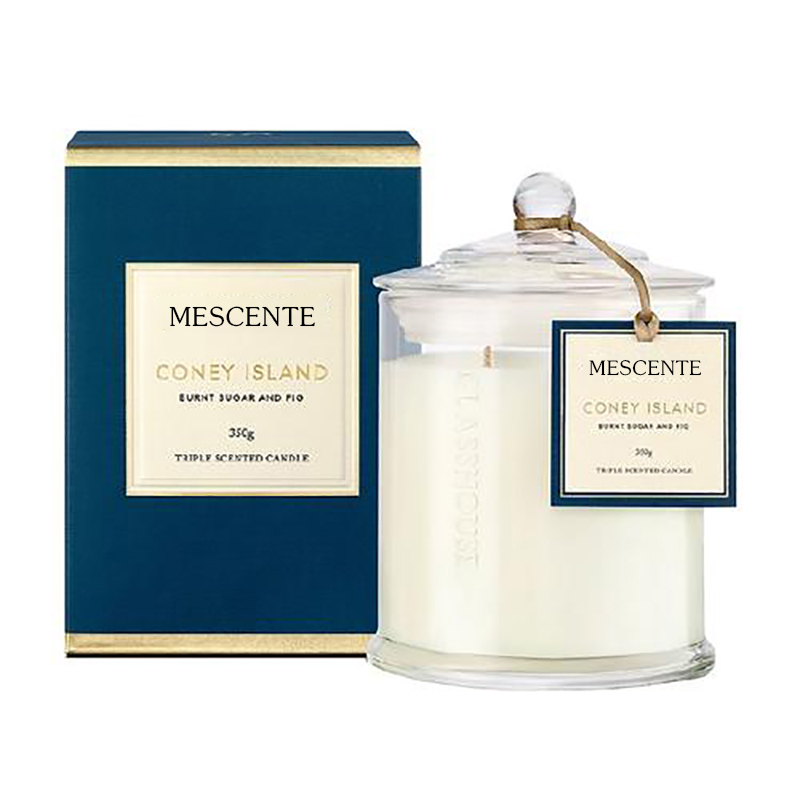 M&Scent 卸売高級カスタムプライベートラベル クリスマスドーム型ジャー香り付き ソイキャンドル蓋付き