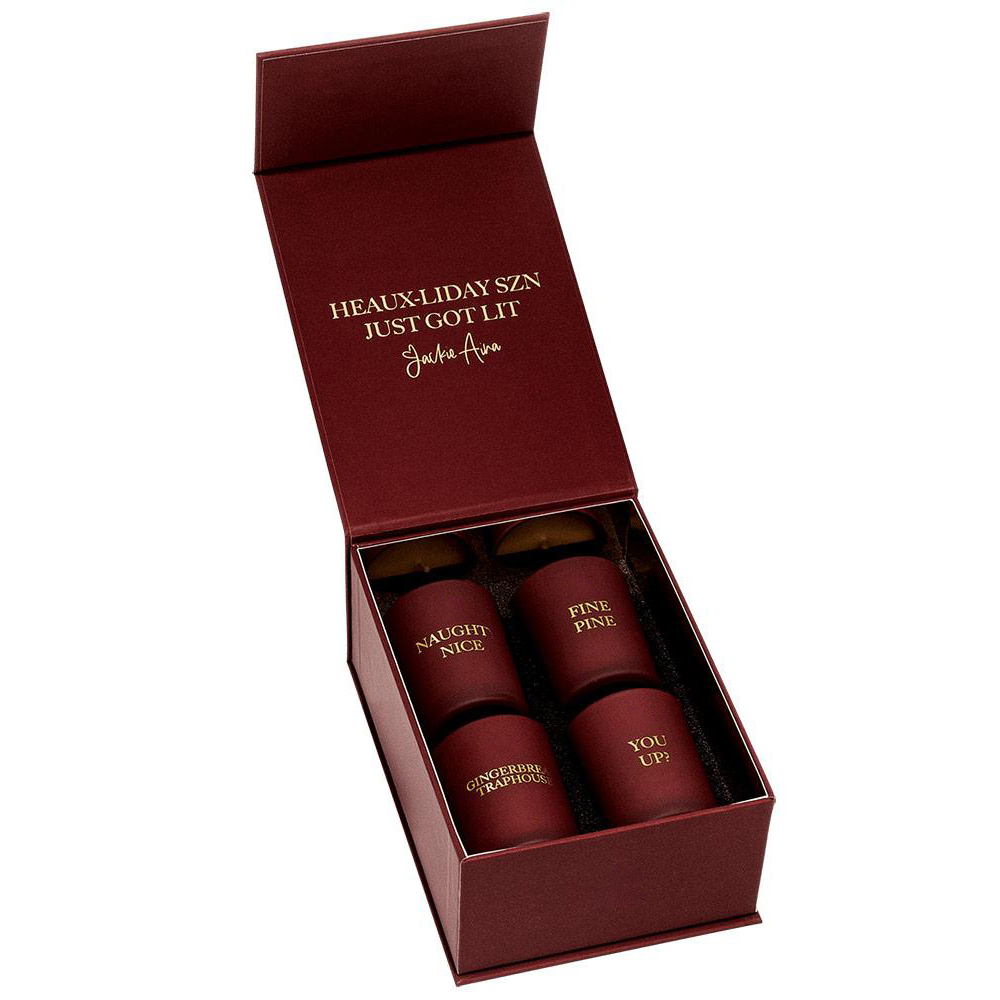 M&Scent 高級プライベートラベル ホームデコレーション アロマ 香り付きキャンドルギフト 4個セット