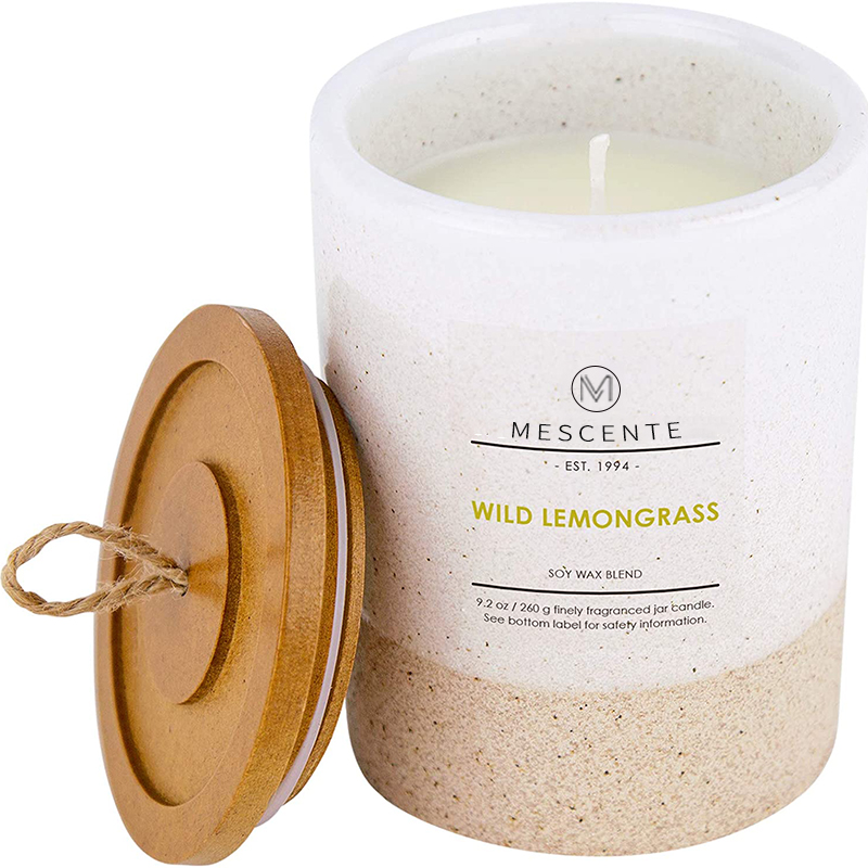 M&Scent 卸売カスタム プライベートラベルガラスホルダーの香りのキャンドル、クリスタルをバルクで