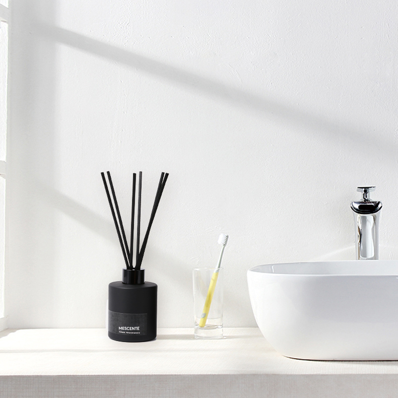 M&Scent 卸売高級プライベートラベル装飾フラワースティックリードファイバーディフューザーストッパー付き