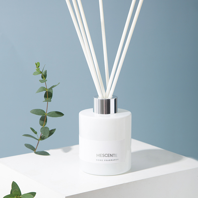 M&Scent 卸売高級プライベートラベル装飾フラワースティックリードファイバーディフューザーストッパー付き