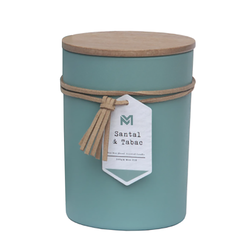 M&S 大豆香り卸売 プライベートラベル 木製蓋 アロマセラピー香りワックス キャンドル ギフトセット ガラス瓶入り