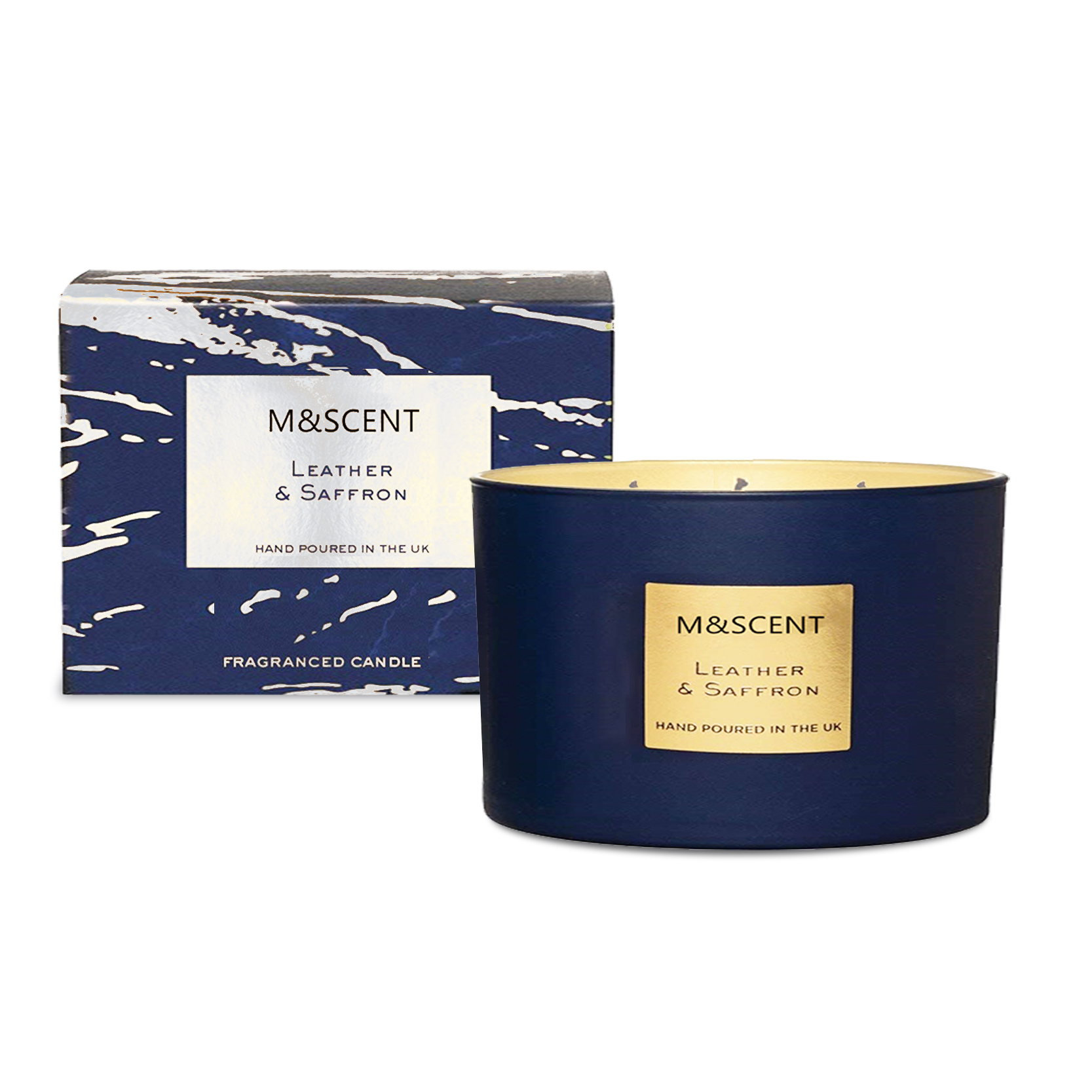 M&Scent 卸売装飾アロマセラピー 3芯の香りココナッツパームキャンドル ギフトセット