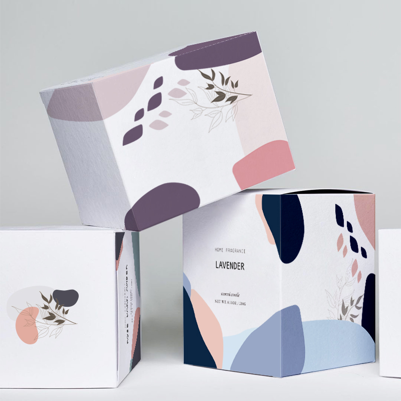 M&Scent 卸売高級手作りプライベートラベル ノベルティパーム パラフィンワックスキャンドル
