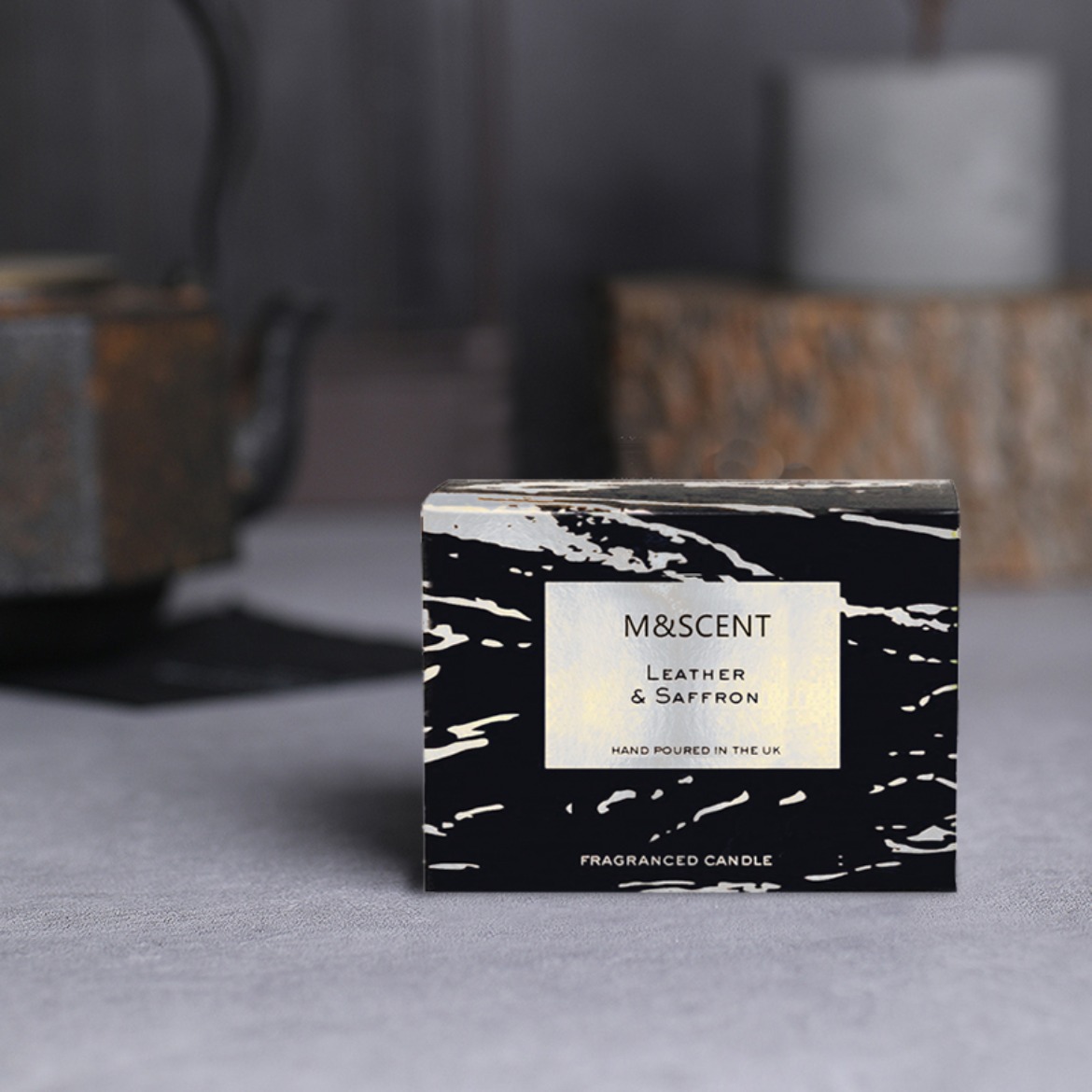 M&Scent 卸売装飾アロマセラピー 3芯の香りココナッツパームキャンドル ギフトセット