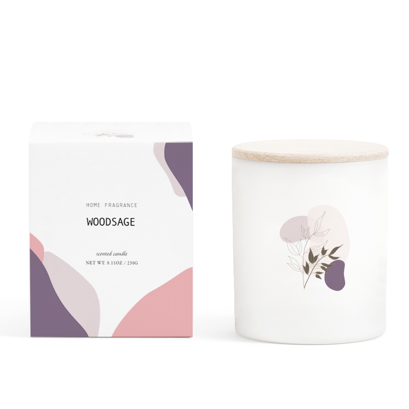 M&Scent 卸売高級手作りプライベートラベル ノベルティパーム パラフィンワックスキャンドル