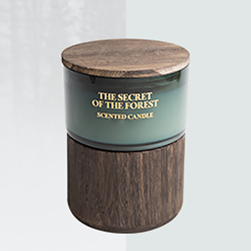 M&Scent カスタムガラス瓶一括注文香り付きソイワックスキャンドルクリスタル付き