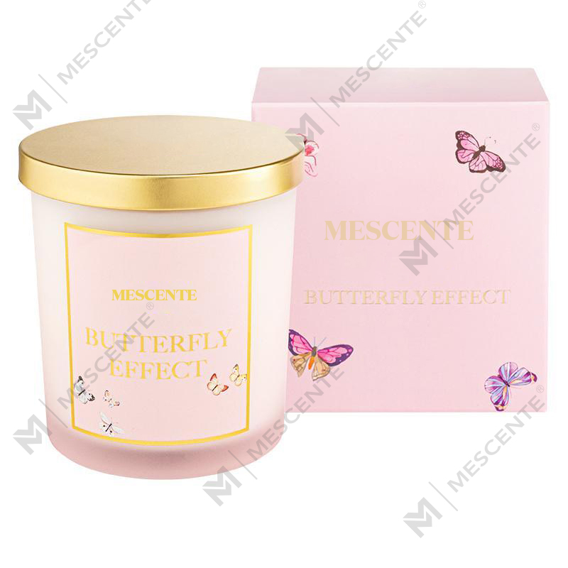 M&Scent 卸売新しい高級カスタムプライベートラベルクリスマスクリスタルジャーケルゼン香りソイキャンドル蓋付き