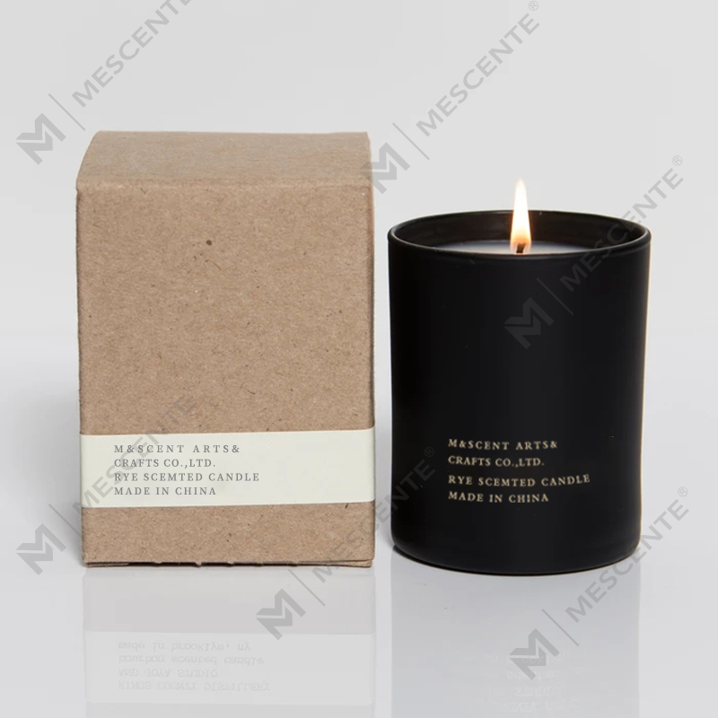 M&Scent 卸売格安プライベート ラベル ラージ ホワイトウッド芯アロマセラピー香りエッセンシャル オイル キャンドル