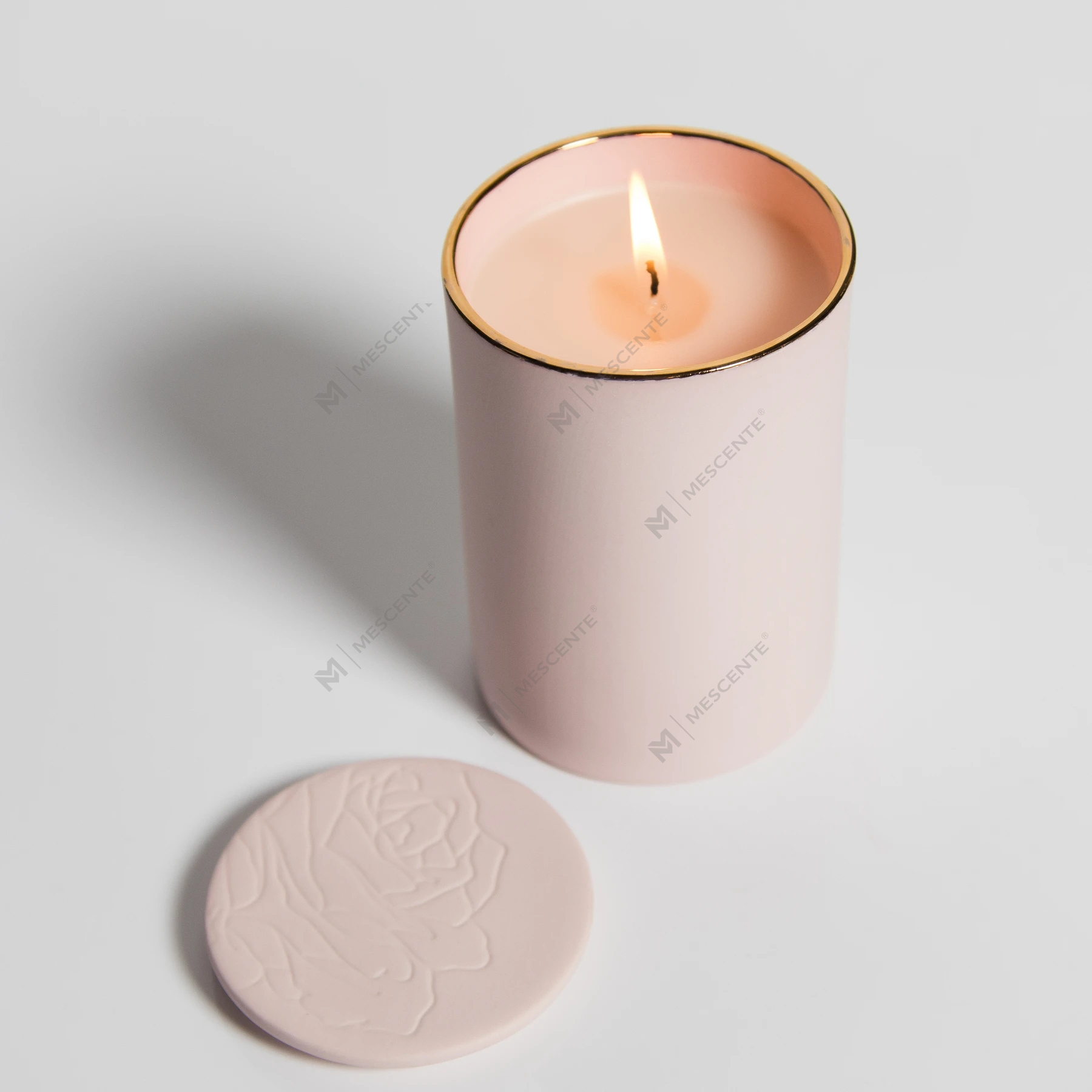 M&Scent 卸売高級ガラス ホルダー安い香りのフレグランス オイル キャンドル ギフト セット ロゴ付き