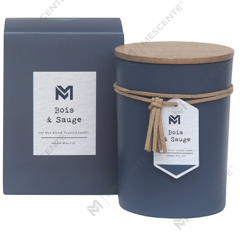 M&S 香り卸売プライベート ラベル木製蓋アロマセラピー香り大豆ワックス キャンドル ギフト セット ガラス瓶入り