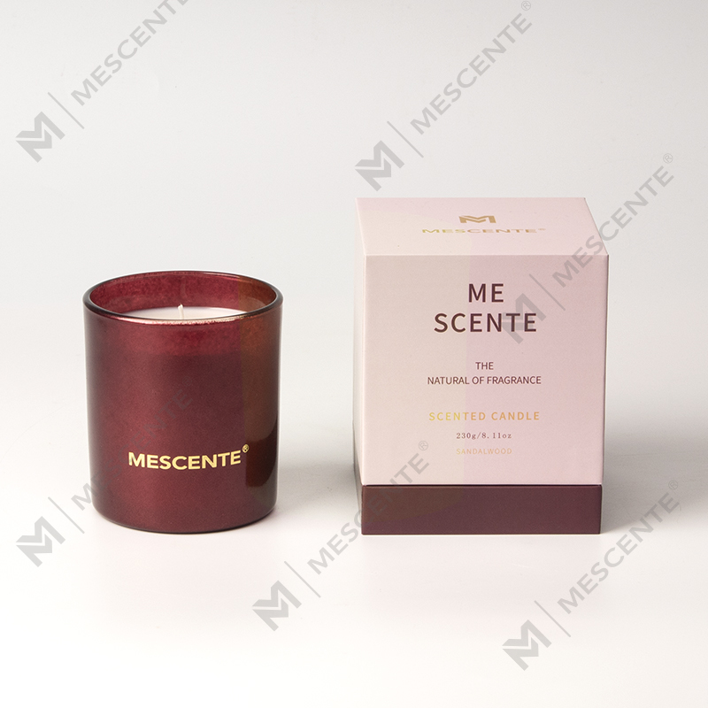 M&Scent プライベート ラベル クリスマス ブラック キャンドル ジャー アロマセラピー 香り付きキャンドルの香り