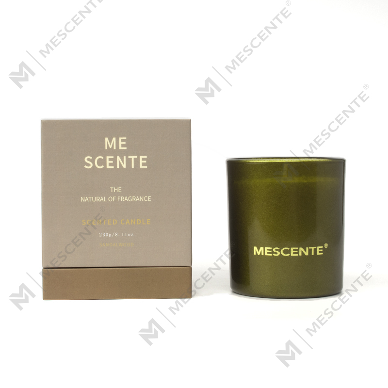 M&Scent プライベート ラベル クリスマス ブラック キャンドル ジャー アロマセラピー 香り付きキャンドルの香り
