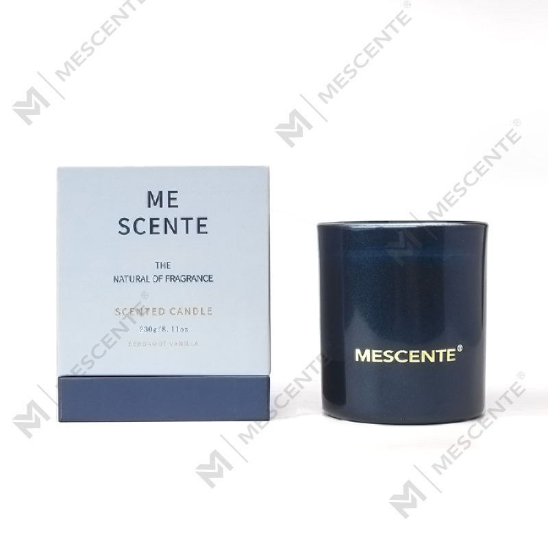 M&Scent プライベート ラベル クリスマス ブラック キャンドル ジャー アロマセラピー 香り付きキャンドルの香り