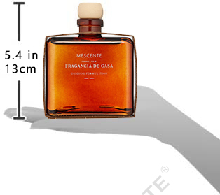 M&Scent 高級カスタム大型ローズゴールドガラスボトルフラワープライベートラベル液体リードディフューザーギフトボックス付き