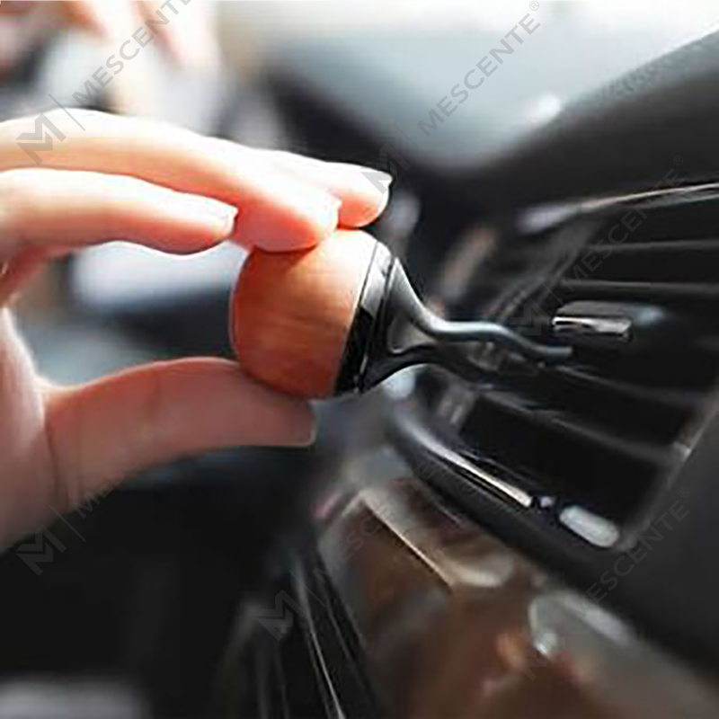 M&Scent カスタマイズされた香りフレグランスエッセンシャルオイル木製車用芳香剤、車用芳香剤液体