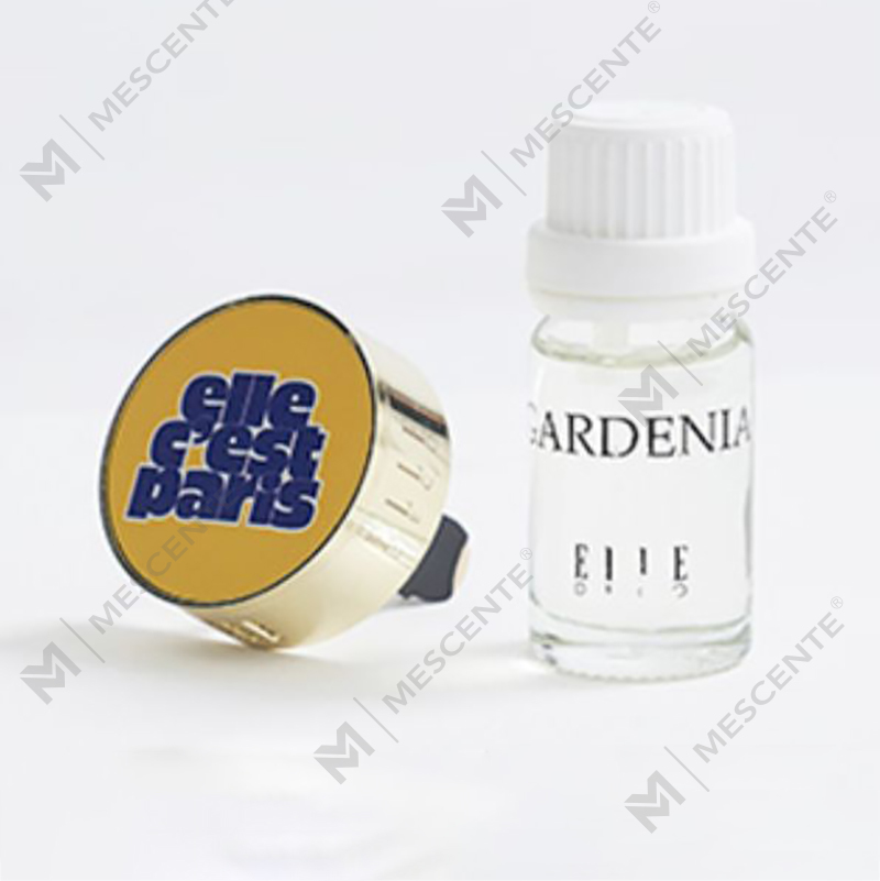 M&Scent 高級液体香水カーフレッシュナーディフューザー、吊り下げクリップロケット付き