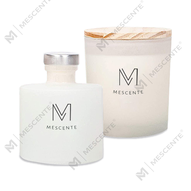M&Scent 高級パーソナライズプライベートラベル秋の装飾アロマ香りのソイキャンドルリードディフューザーギフトセット