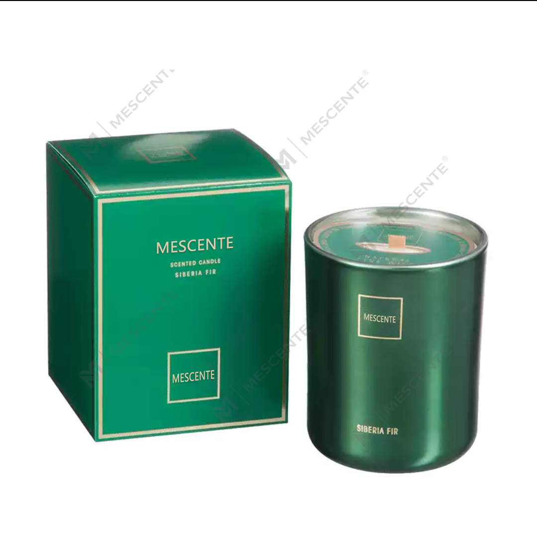M&Scent 卸売カスタマイズされた高級プライベートラベル柱の香りの大豆ワックス木の芯アロマキャンドル