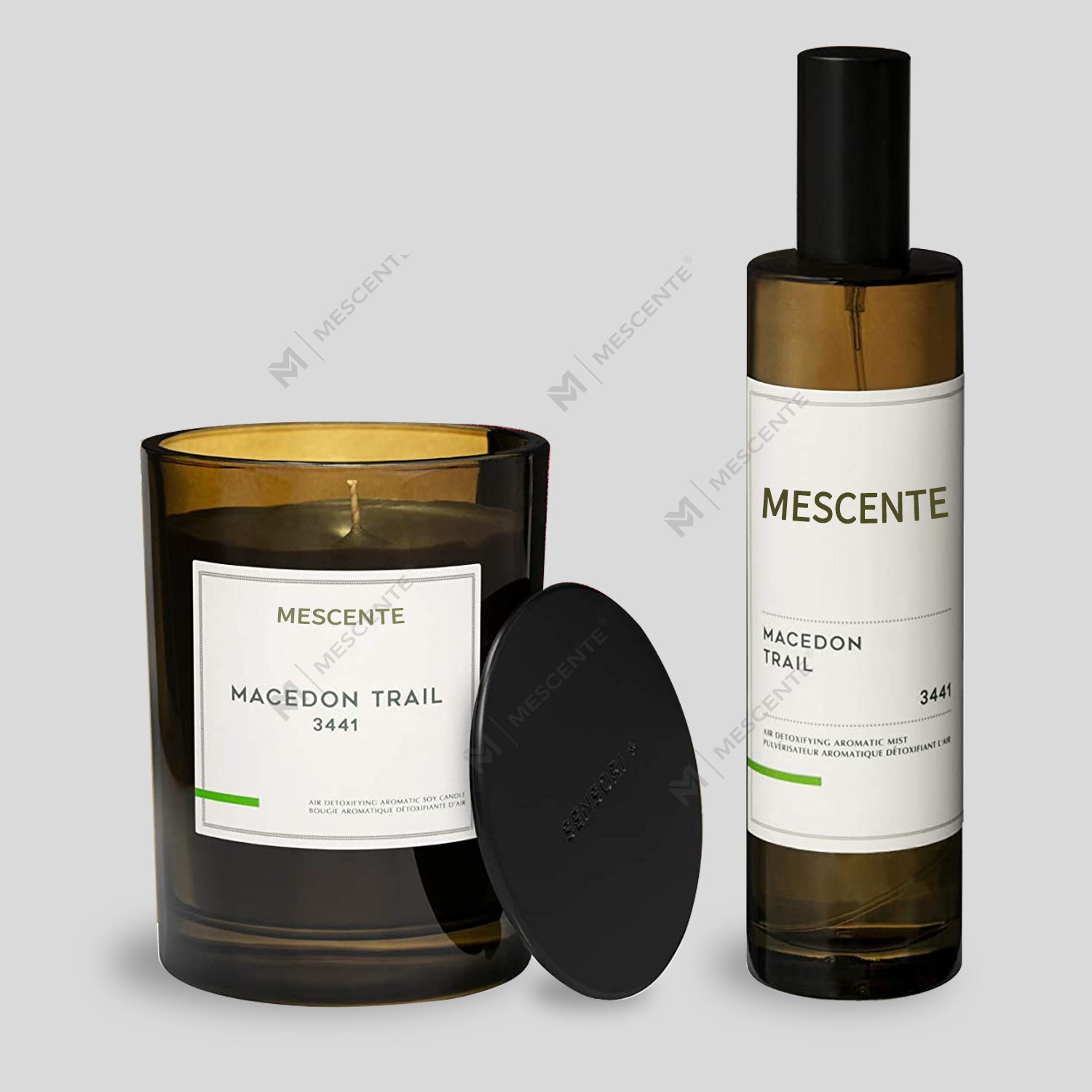 M&Scent 卸売高級プライベート ラベルの香りのルーム スプレー ディフューザー キャンドル セット