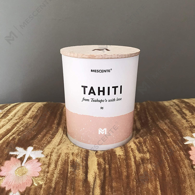 M&Scent 卸売格安高級プライベートラベル装飾花の香りの大豆ワックスピラーキャンドルギフトセット