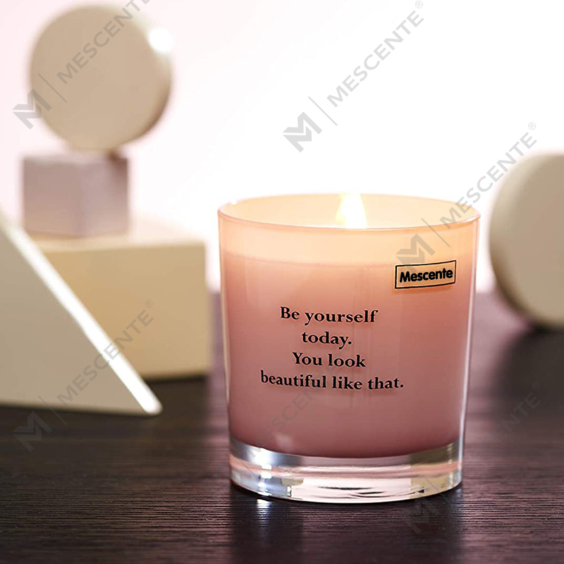 M&Scent 卸売プライベート ラベルの高級瓶ソイ ワックス キャンドル