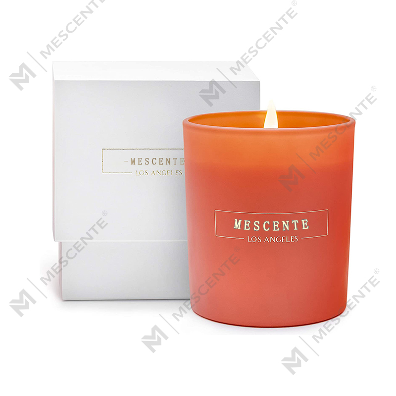 M&Scent Wholesales プライベート ラベル コンテナ アロマセラピーの香りのフレグランス アロマ ソイ キャンドル