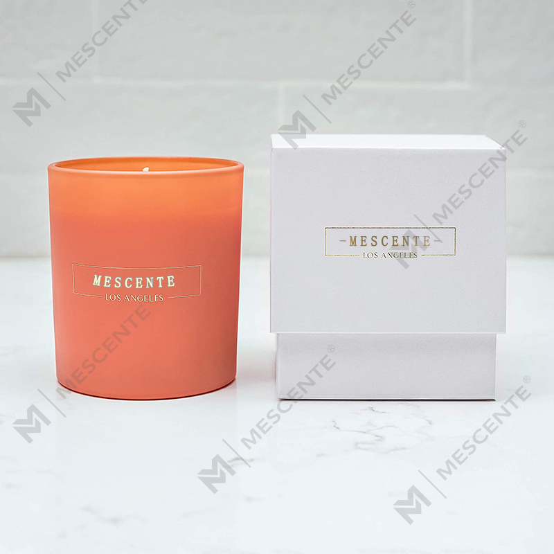 M&Scent Wholesales プライベート ラベル コンテナ アロマセラピーの香りのフレグランス アロマ ソイ キャンドル