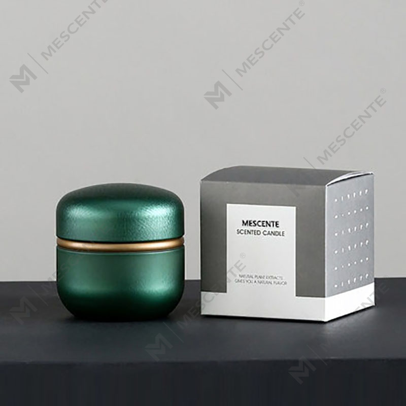 M&Scent カスタマイズされた装飾的な高級プライベート ラベル Woodwick 香りのソイ ワックス キャンドル