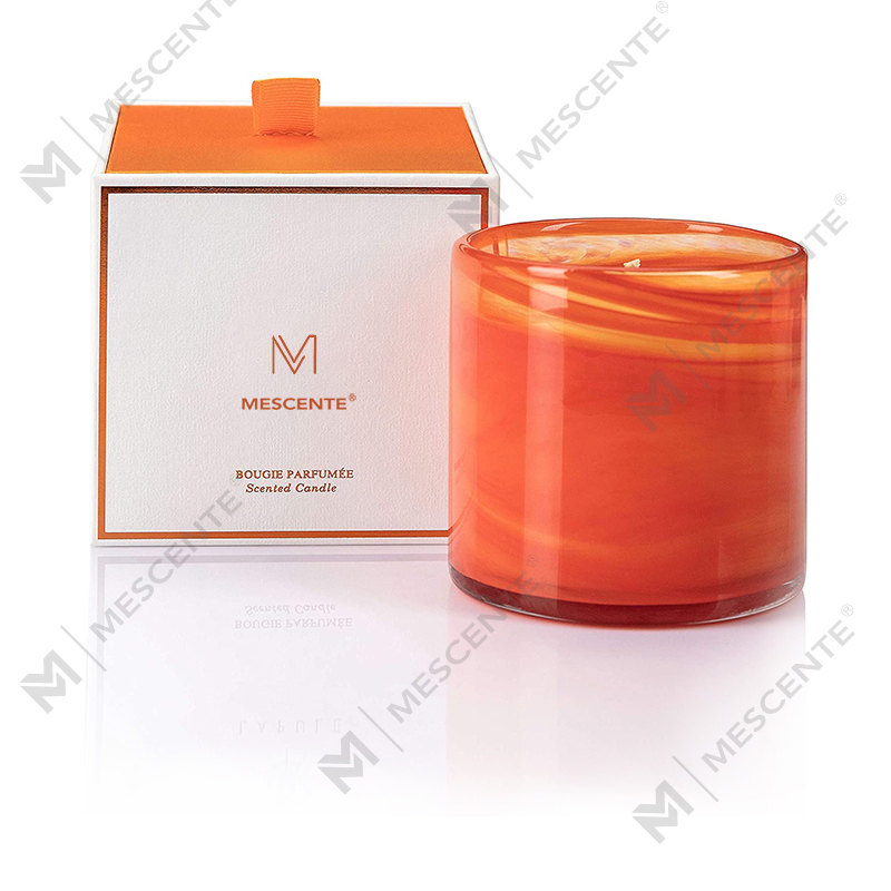 M&Scent 卸売カスタマイズされた大型高級コーヒー ラベンダーの強い香りのキャンドル ギフト セット バルク