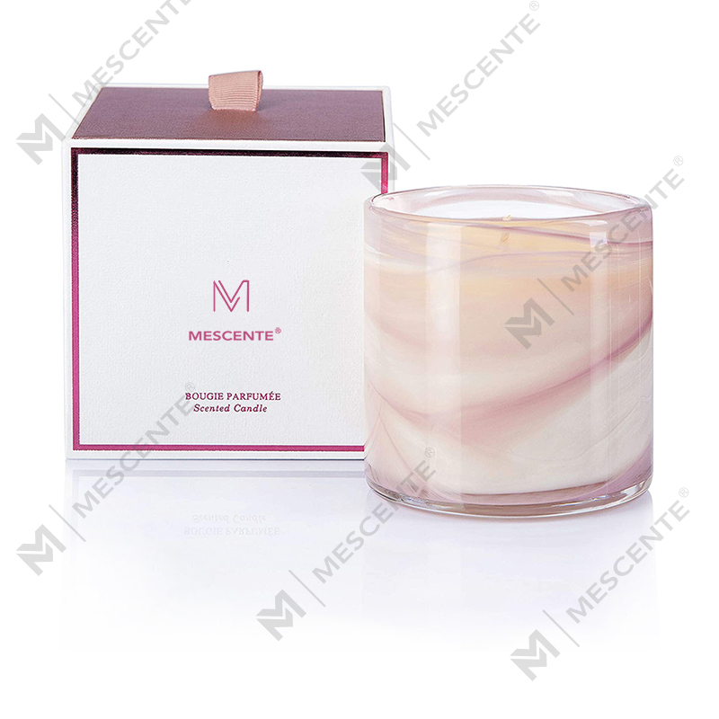 M&Scent 卸売カスタマイズされた大型高級コーヒー ラベンダーの強い香りのキャンドル ギフト セット バルク