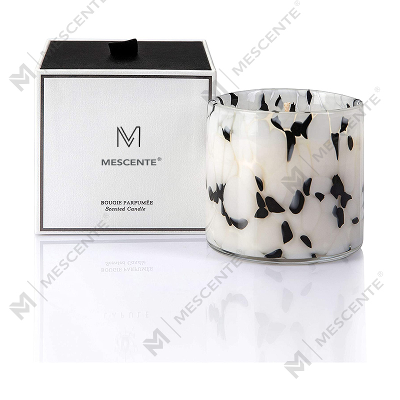 M&Scent 卸売カスタマイズされた大型高級コーヒー ラベンダーの強い香りのキャンドル ギフト セット バルク