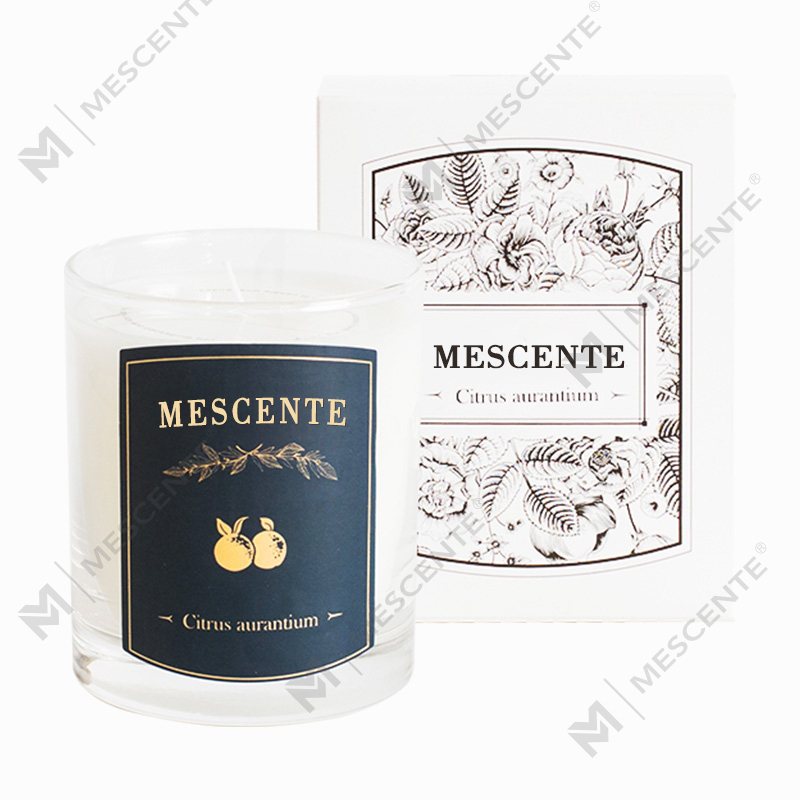 M&Scent カスタマイズされた装飾的な高級マッサージ プライベート ラベルの香りのソイ ワックス キャンドル