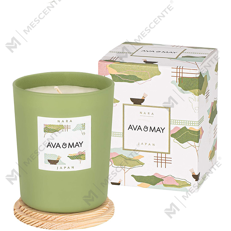 M&Scent カスタム プライベート ラベル製の色付きの香りのソイワックス シックなキャンドル