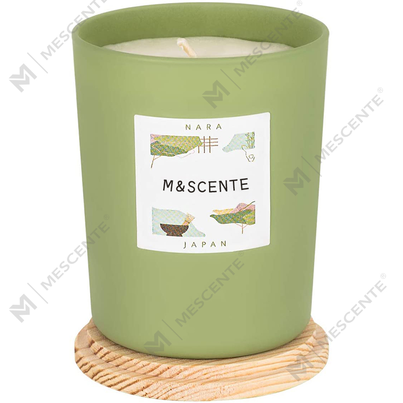 M&Scent カスタム プライベート ラベル製の色付きの香りのソイワックス シックなキャンドル