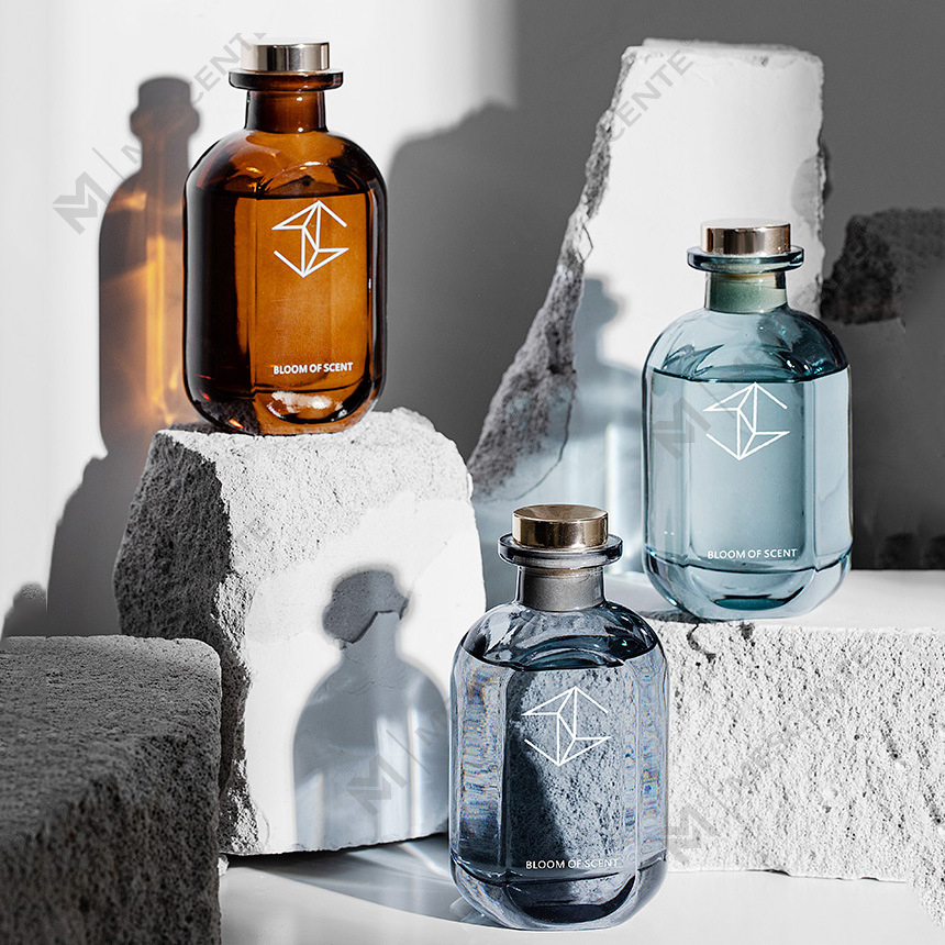 M&Scent 500ml クリスマスクリスタルリードディフューザーギフトセット、ホームリードディフューザー
