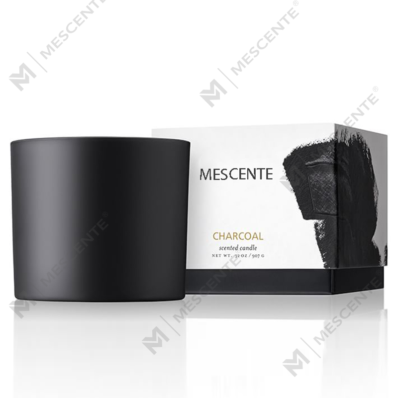 M&SCENT ナチュラル クリスマス 広く使用されているガラス瓶の香りのソイワックス キャンドル 折りたたみボックス付き