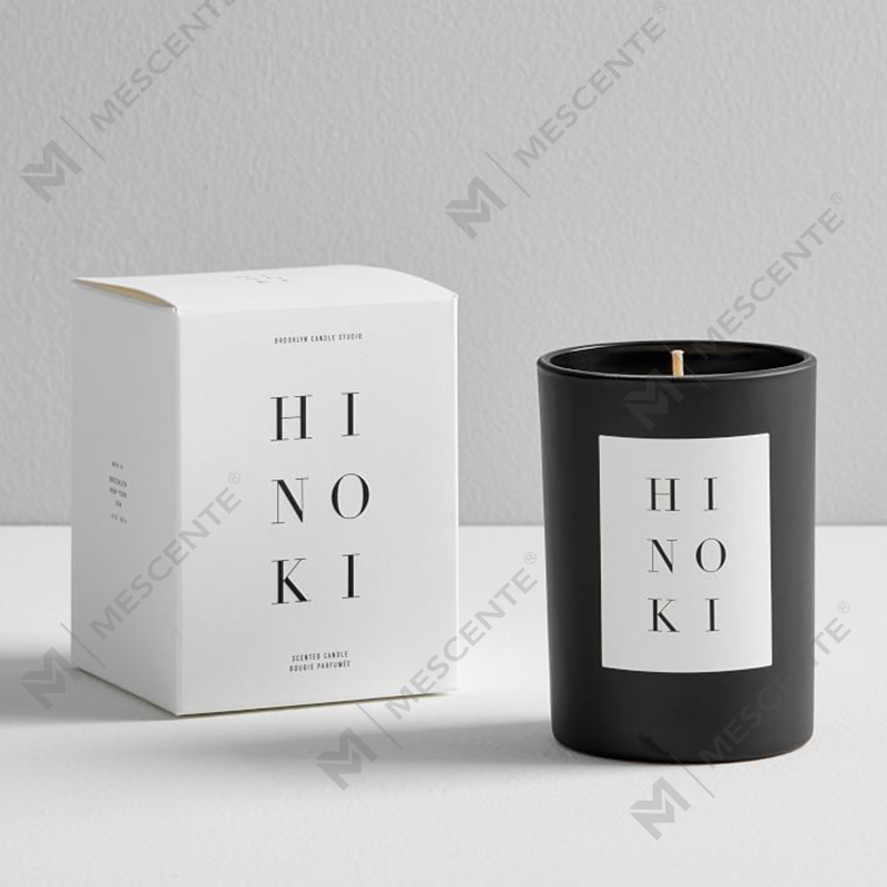 カスタムホームデコレーションガラス瓶の香りのソイワックスキャンドル