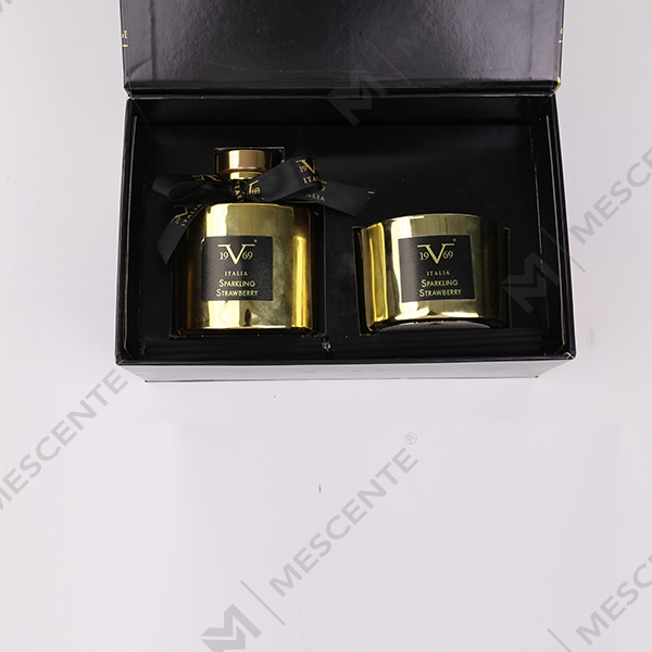 M&Scent ホーム フレグランス リード ディフューザー ギフトセット 香り付きキャンドル付き A29260-2