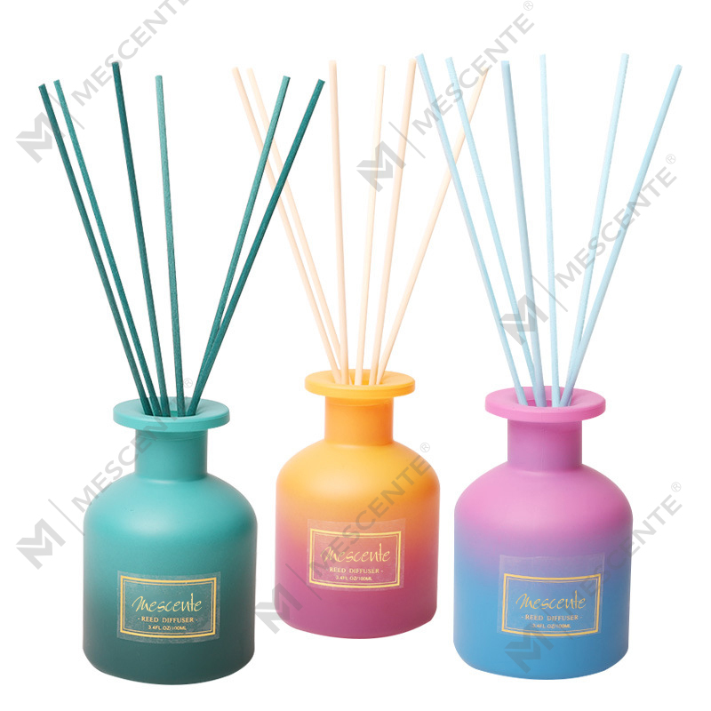 M&Scent プライベート ラベル ラウンド ボトル ホーム フレグランス リード ディフューザー